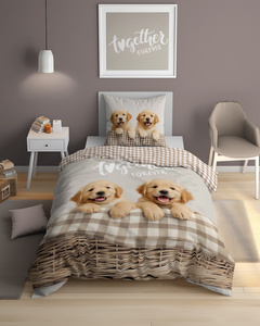 Bedding set 140 x 200 2 pcs FLUO Youth Jaime 5553A