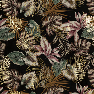 Curtain 140 x 270 Decorative Morocco Black+Gold