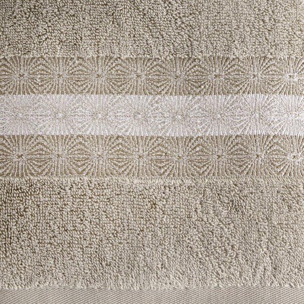 70 x 140 Bath Towel Cotton Malika 02 Beige