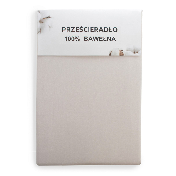 Fitted Sheet 140 x 200 Cotton with Elastic Evita 02