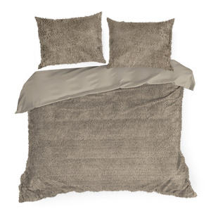 Bedding 220 x 200 3pcs Fur Polar Tiffany Beige