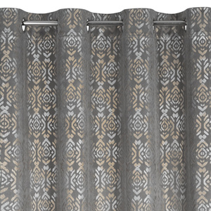 Ready-made Curtain 140 x 250 Laura Steel+Golden Splendor