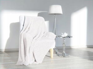 Blanket 200 x 220 Microfiber Diamond Cream