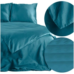 Bedding 180 x 200 3cz Satin Nova3 Turquoise
