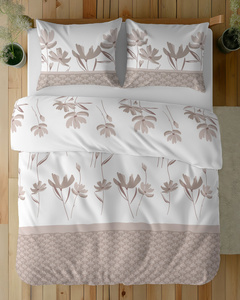 Bedding 220 x 200 3pc Asti Satin Cotton 5489B