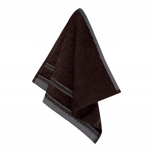 Towel 50 x 90 Cotton Panama 500g/m2 Brown