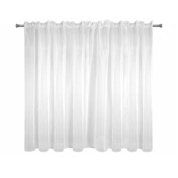 Lucy Decorative Curtain on Tape 350 x 150 White