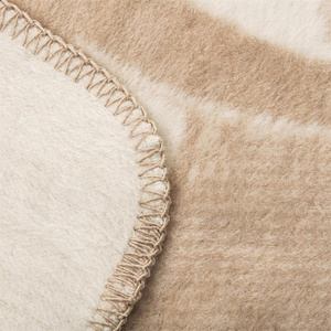 Blanket 100 x 150 Cotton-Acrylic Ballerina Beige