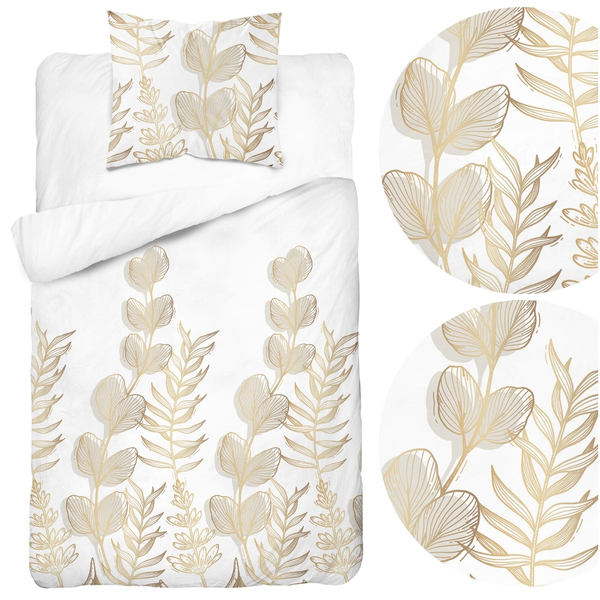 Pościel 140 x 200 2cz Asti Satynowa Bawełna 5477B