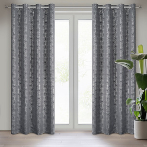Zasłona 135 x 250 Dekoracyjna Blackout Kaja Grafit