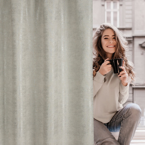 Zasłona 140 x 280 Dekoracyjna Taśma Blanka Natur