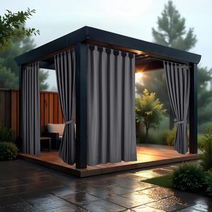 Zasłona 155 x 220 Ogrodowa Wodoodporna Rune B05