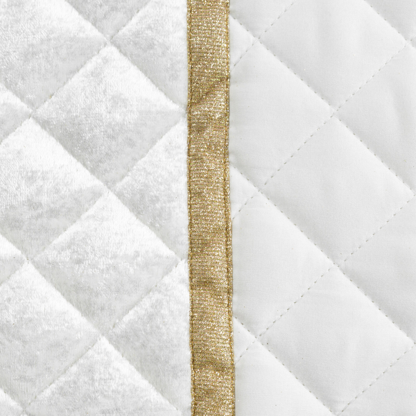 Bedspread 220 x 240 Decorative Kristin White