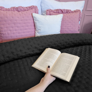 Narzuta 170 x 210 Pikowana Z Falbaną Celia 02