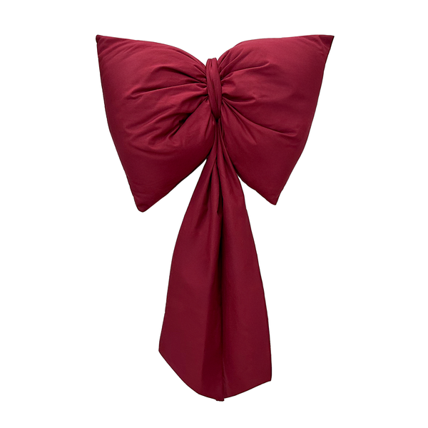 Bow 100 x 60 Cushion Christmas Decoration Decorative Big Bow 01