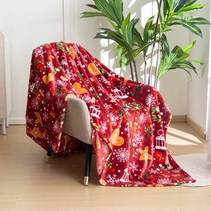 Koc 200 x 220 Mikrofibra Świąteczna Donato 12