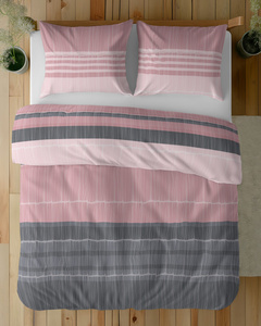 Bedding 220 x 200 3pc Vicenza Cotton pattern 5245B