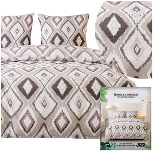 Bedding 200 x 220 3pcs Satin Maria 2772