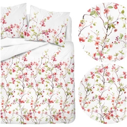 Bedding set 220 x 200 3pcs Asti Satin Cotton 5490A