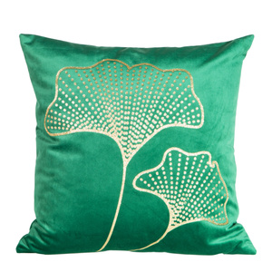 Velvet pillowcase Fres 45 x 45 Dark green