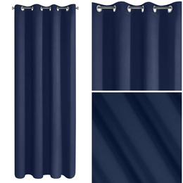 Curtain 135 x 250 Decorative Blackout Logan Grana