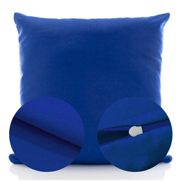 Poszewka Bawełna 50 x 50 Jednolita Ola Granat Chaber