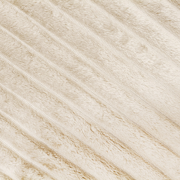 Blanket 200 x 220 Microfiber Stamped Stripes Nuvio 01