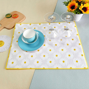 Daisy Dish Drying Mat 38 x 51