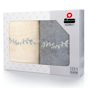 Komplet Ręczników 2szt. 50x100 Luba 08