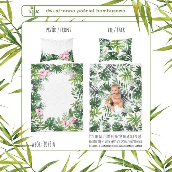 Pościel Bambusowa Dziecięca Idylla 3046A 100x135 2 części