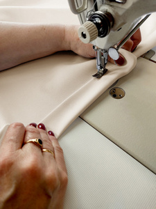 140x300 Stainproof Tablecloth Classic Elegant Cream