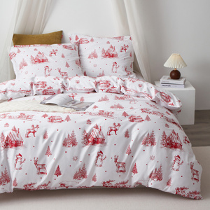 Bedding 140 x 200 2pc Satin Cotton Lapland