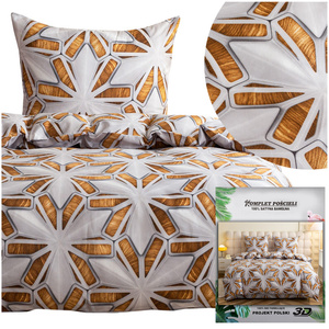 Bedding 140 x 200 2pcs Satin Maria 3124