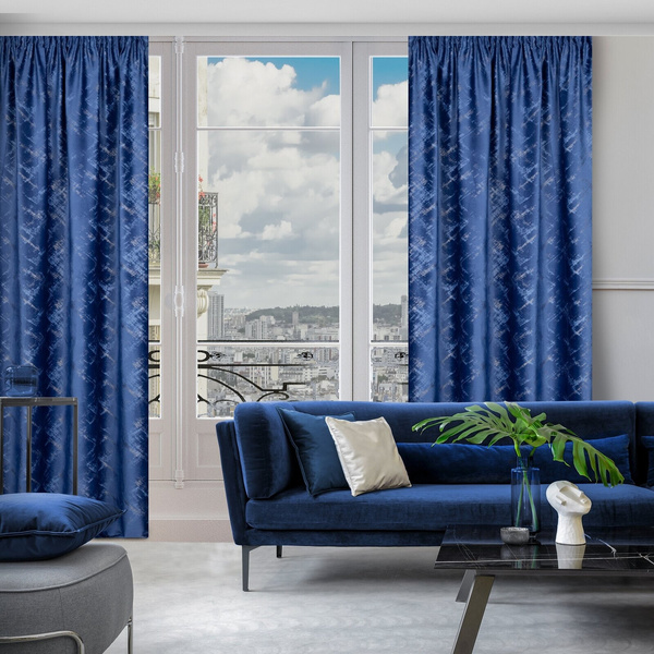 Zasłona 140 x 270 Dekoracyjna Velvet Adria Gn+Sza