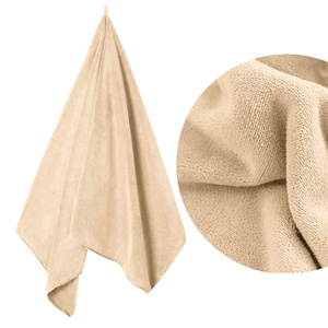 Towel 50 x 90 Microfiber Active 380 g/m2 Beige
