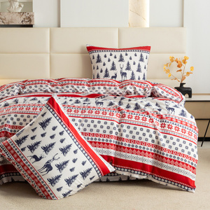 Pościel 220 x 200 3cz Gładka Eusebia Home 21