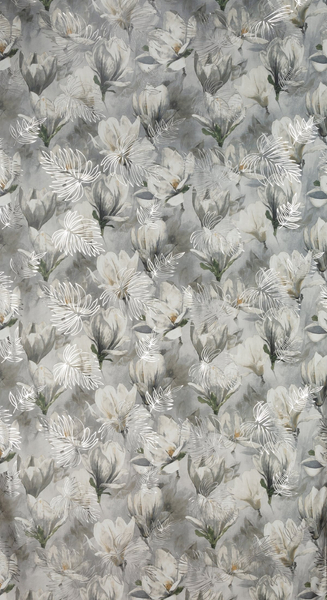 Zasłona 140 x 300 Dekoracyjna Flex Sandy Stal+Sreb