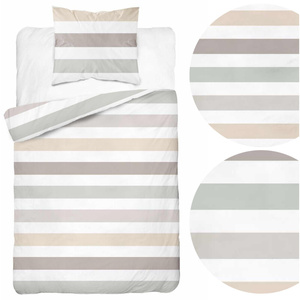 Bedding 140 x 200 2pc Asti Satin Cotton 5053A