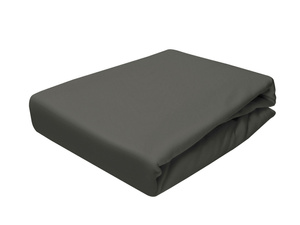 Jersey sheet with elastic Tyrs 040 Graphite 120x200