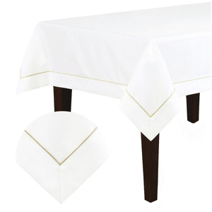 Tablecloth 140 x 220 Decorative Gold