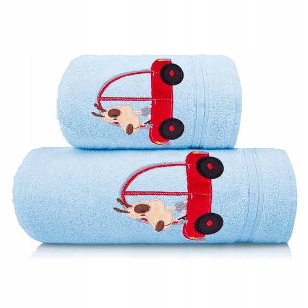 Towel 50 x 90 Children's Cotton 450g Doggie