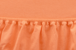 Jersey sheet with elastic 010_D Salmon 140x200