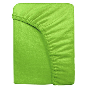 Prześcieradło Frotte z Gumką 025_D Ciemny Zielony  200x220