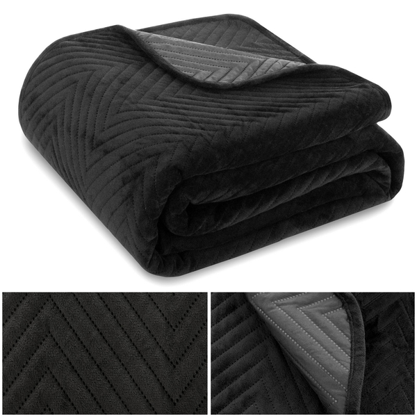 Bedspread 70 x 160 Herringbone Velvet Caden 04