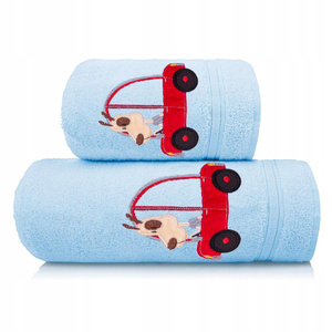 Towel 50 x 90 Children's Cotton 450g Doggie