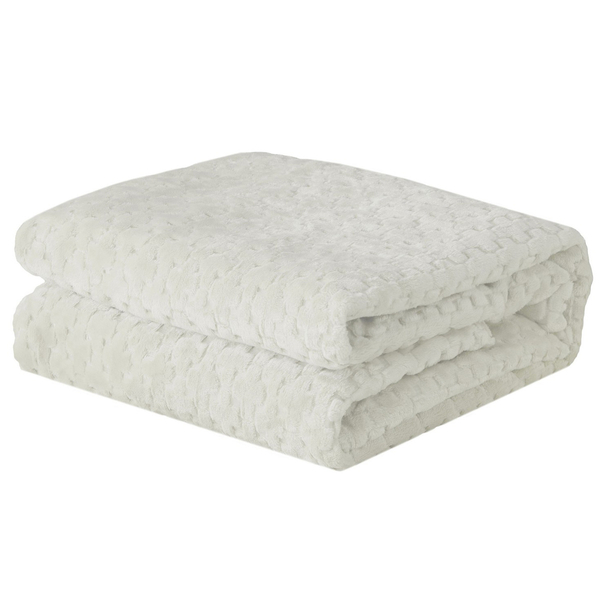 Koc 160 x 200 Mikrofibra Tłoczona Gediz 02