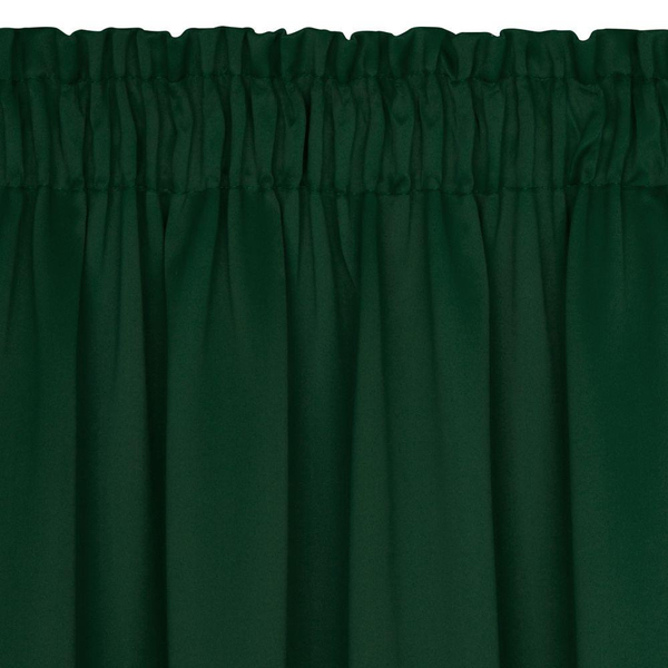 Blackout Logan Tape Curtain 140 x 270 Green