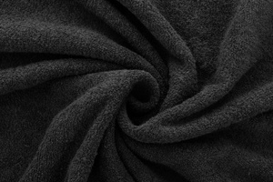 Prześcieradło Frotte z Gumką 002_D Czarny 80x140