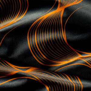 Velvet Pola Curtain 140 x 250 Drawstring Black+Rud