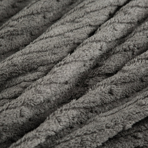 Blanket 150 x 200 Microfiber Embossed Lisa Steel